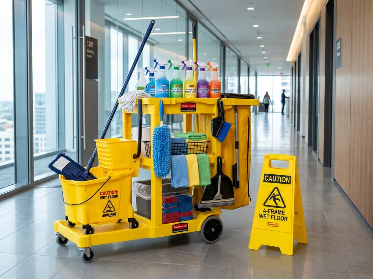 Eagle Facility Group - Professional Cleaning Materials, Janitor Trolley and Consumables